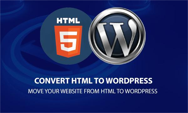 How to convert HTML Site to WordPress