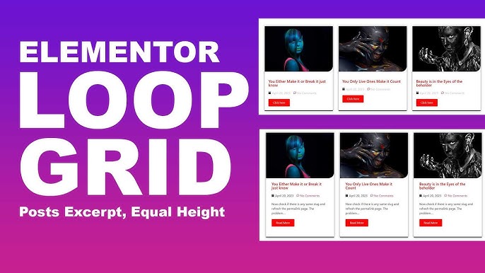 Mastering Elementor: A Step-by-Step Guide to Aligning Elements with Equal Height Grids in the Loop Builder (2025 Updated)